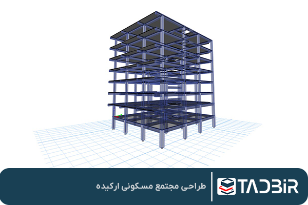 طراحی مجتمع مسکونی ارکیده