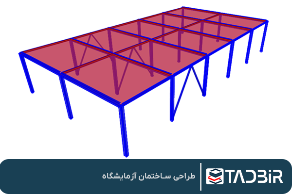 طراحی ساختمان آزمایشگاه