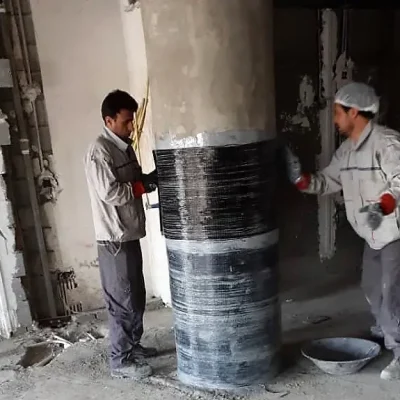 نصب لایه frp اف ار پی