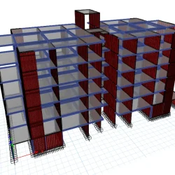 ارایه طرح تقویت به دلیل ضعف اجرایی دال بتنی سقف