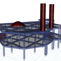 ارایه طرح تقویت مسجد ناشی از ایرادات اجرایی و کاهش ارتفاع موثر تیرها