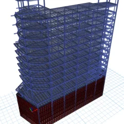 بالا آوردن تراز پایه از طریق اجرای دیوارهای حایل و افزایش سختی